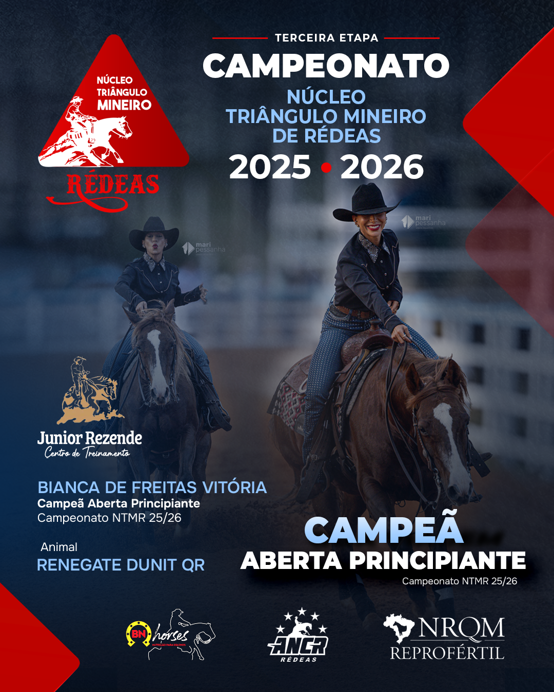 Arte oficial — Campeão Aberto Principiante