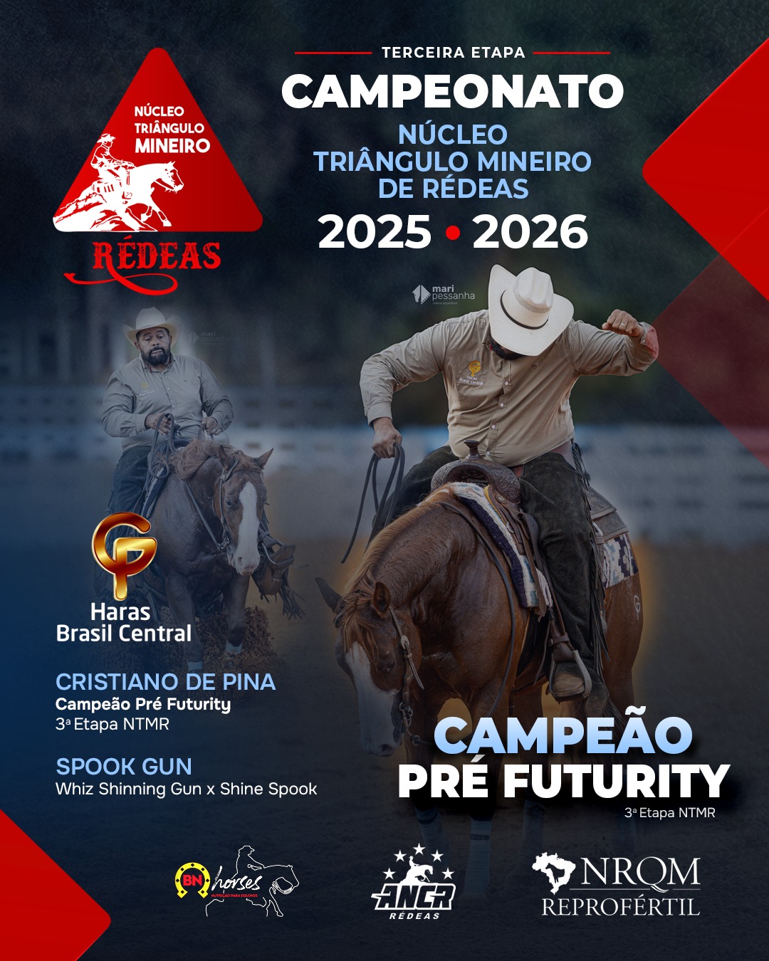 Arte oficial — Campeão Pré Futurity