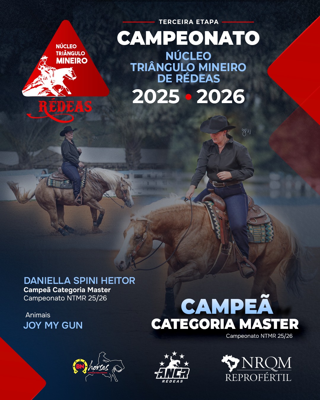 Arte oficial — Campeão Categoria Master
