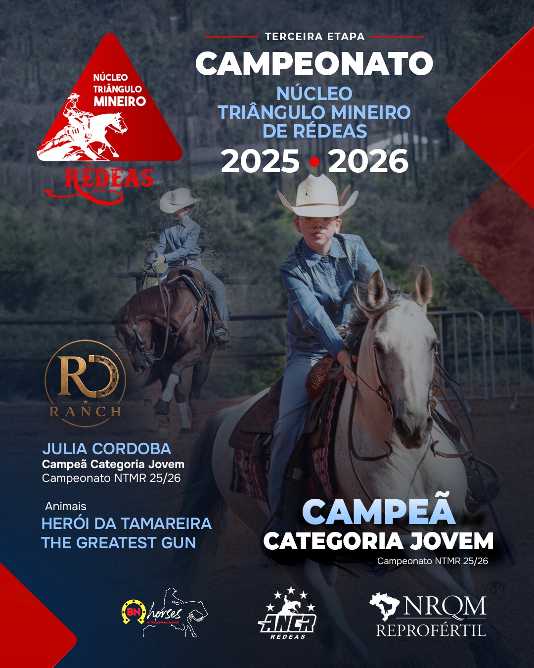 Arte oficial — Campeão Categoria Jovem